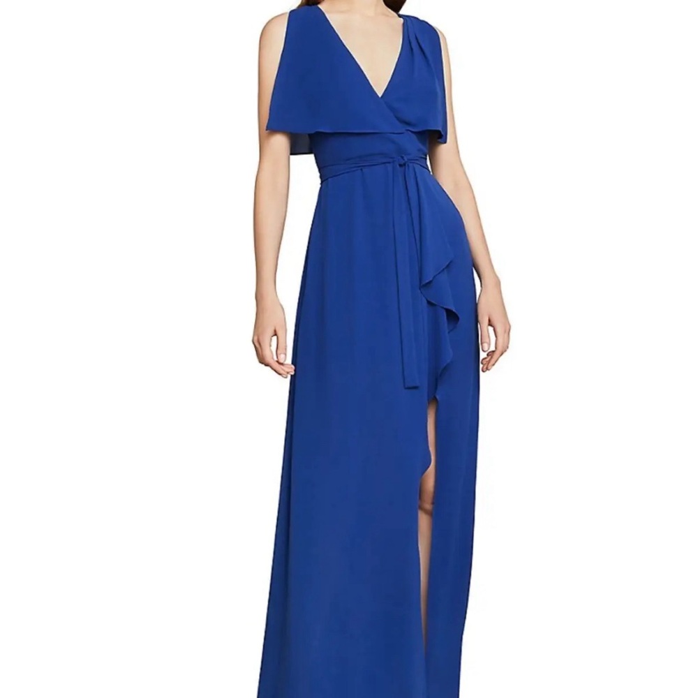 Beautiful blue classic flowing dress, like new!